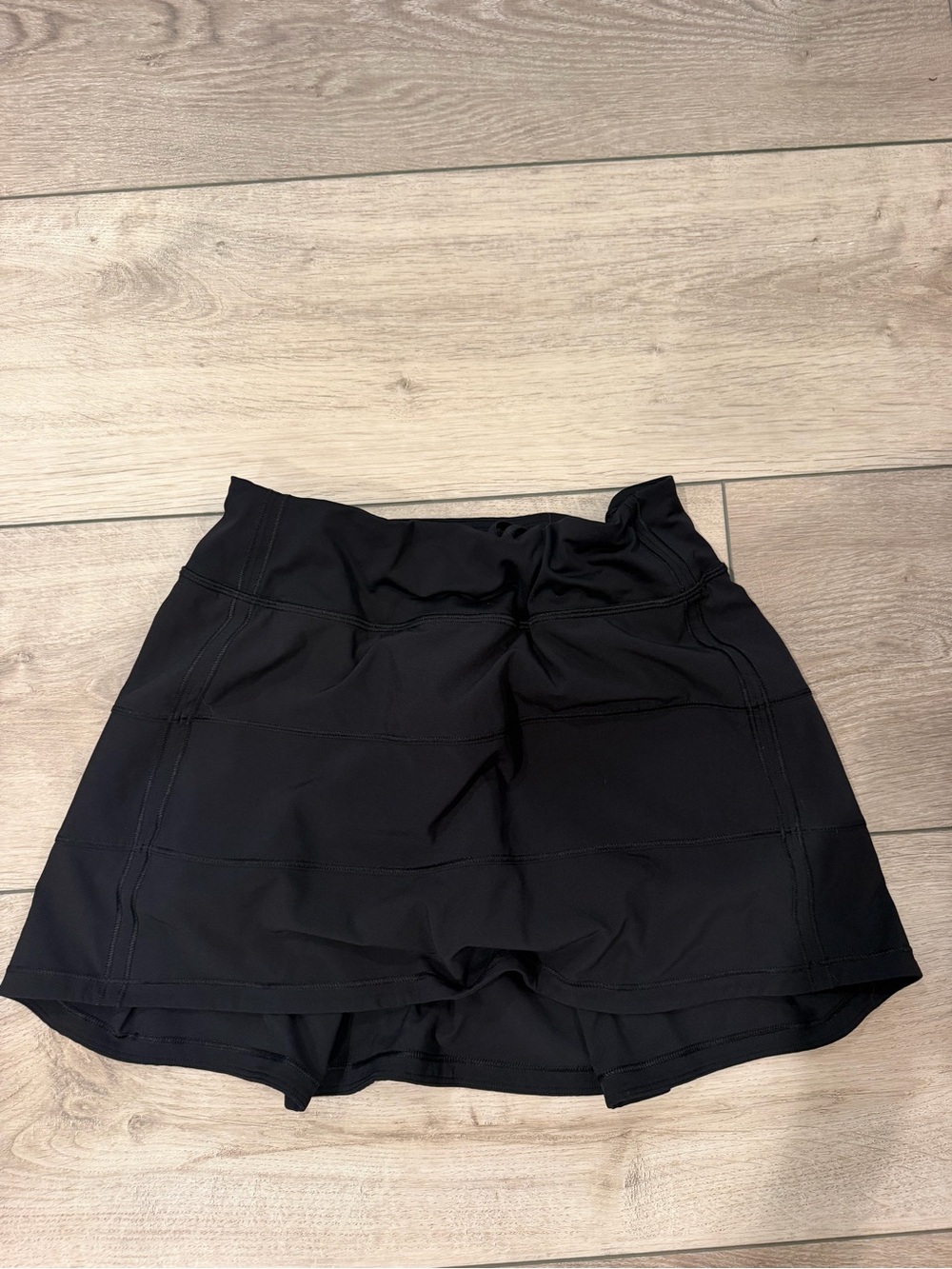 lululemon athletica Black Athletic Skort with Integrated Shorts